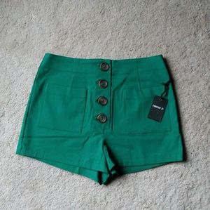 🎉5X HOST PICK🎉 F21 High Waist Short Woven